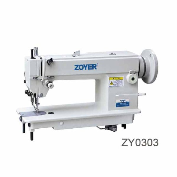 ZY0303 zoyer heavy duty top with bottom feed lockstitch sewing machine