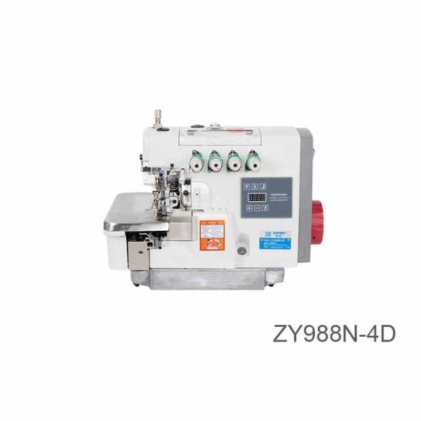 ZY988N-4D Direct drive high speed computerized overlock sewing machine